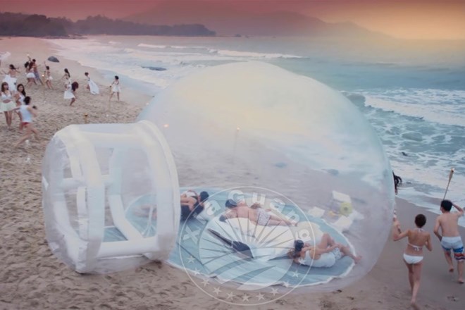 德惠充气球形帐篷